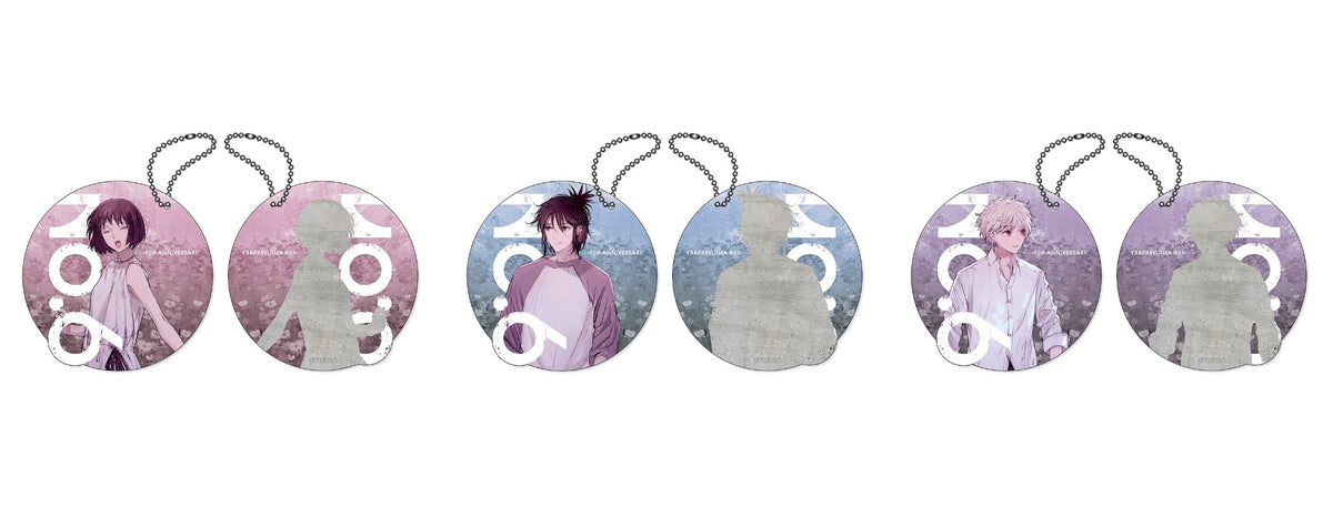 NO.6 Prime Acrylic Keychains - 15th Anniversary Ver. (3 Types) - Complete Set