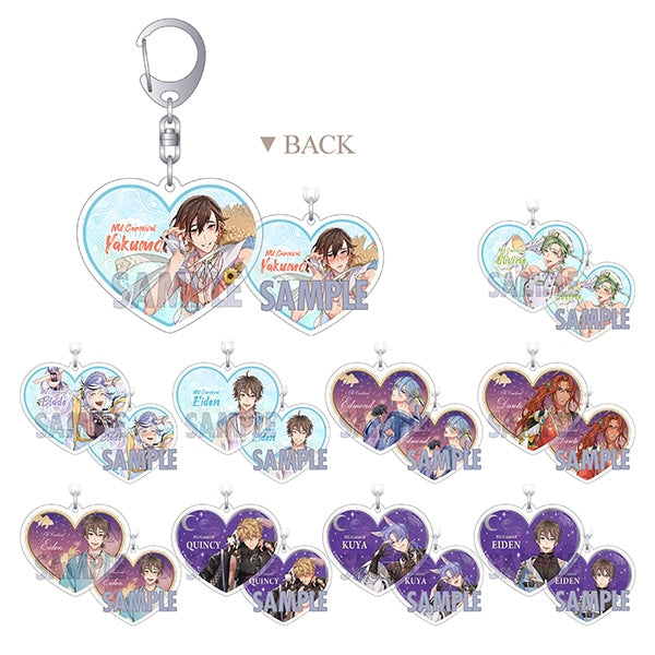 NU: Carnival Double-Sided Acrylic Keychain Collection Summer Idol Festival, Chasing Rainbow Summer & Flowing Twin Moons Sealed Box Of 10 official Movic product image