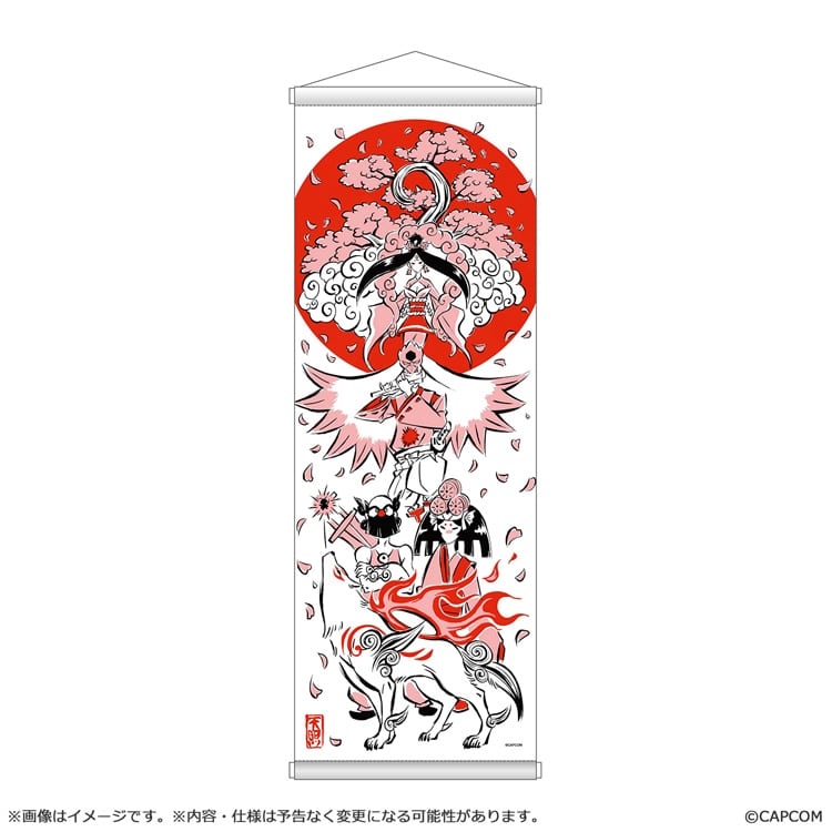 Okami 20th Anniversary Four Seasons Tapestries — Spring — official product view