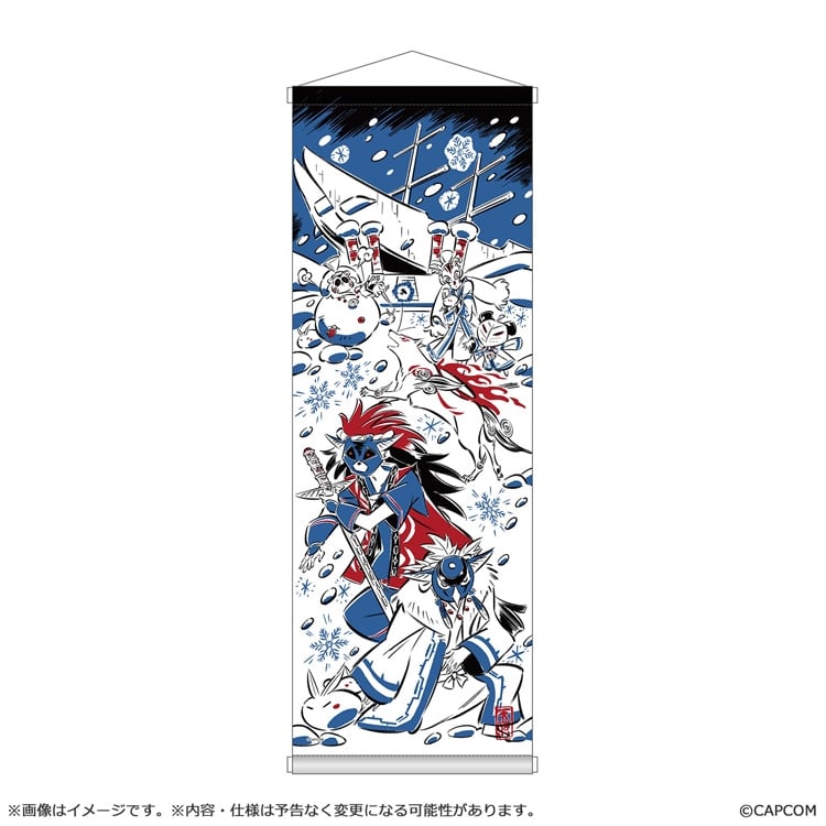 Okami 20th Anniversary Four Seasons Tapestries — Winter — official product view