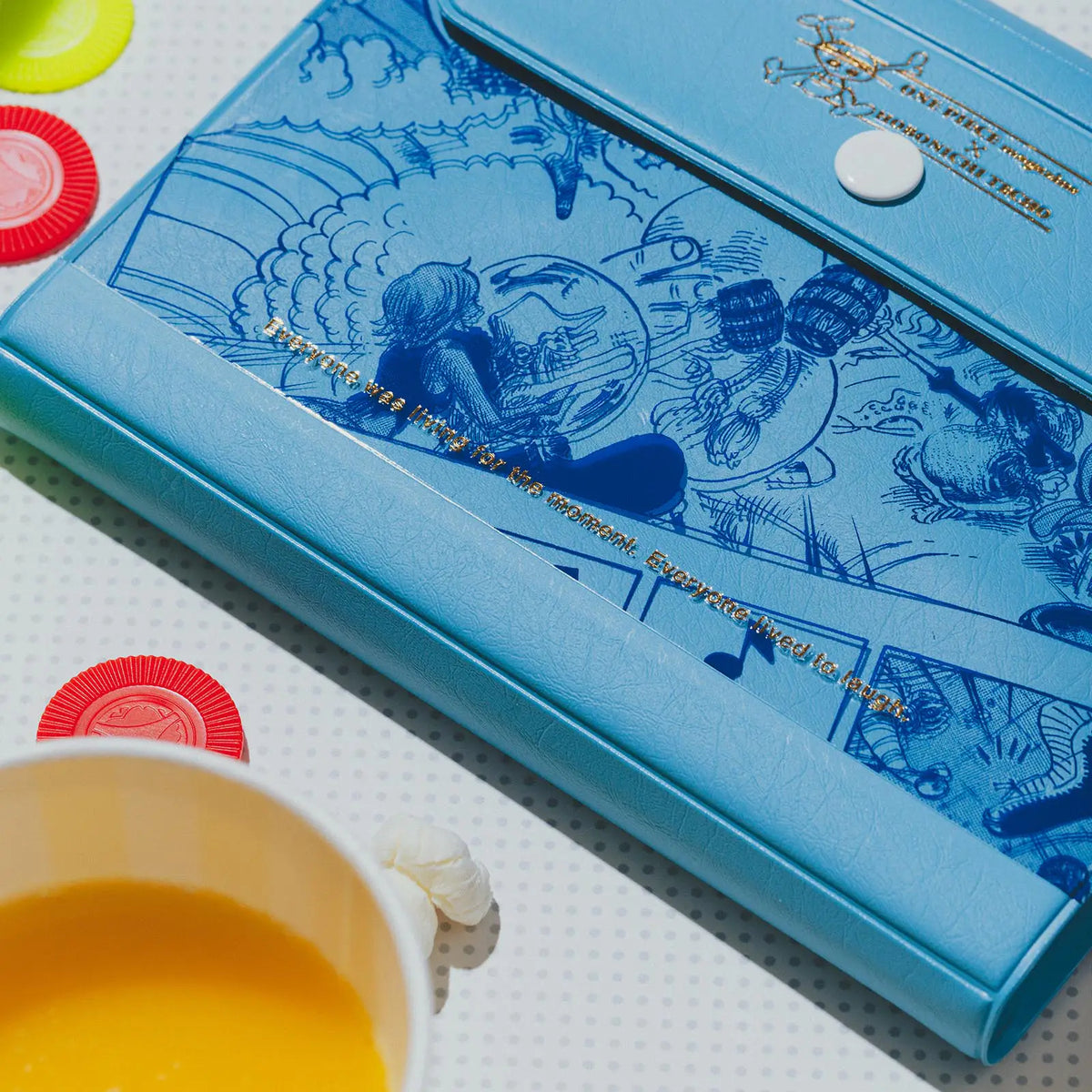 One Piece A6 - Banquet Blue Planner Cover - official lifestyle view 7