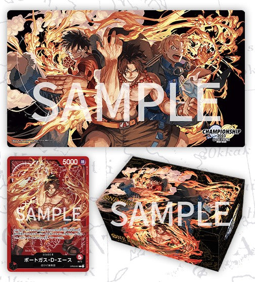 ONE PIECE CARD GAME - CHAMPIONSHIP SET 2023 (ACE-SABO-LUFFY)