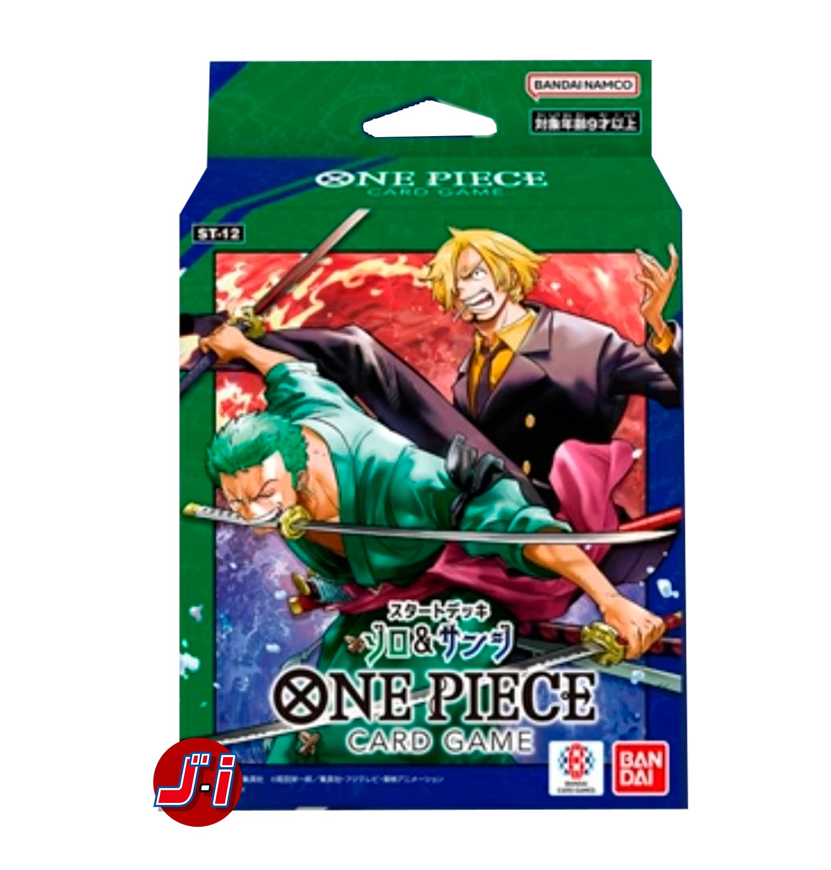 ONE PIECE CARD GAME STARTER DECK SIDE ZORO & SANJI ST-12