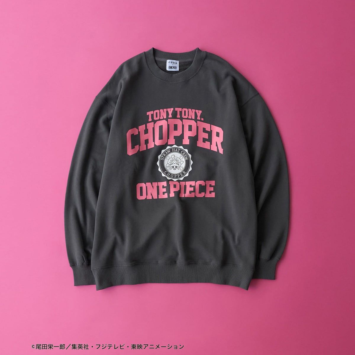 One Piece Chopper Collegiate Crewneck Sweatshirt