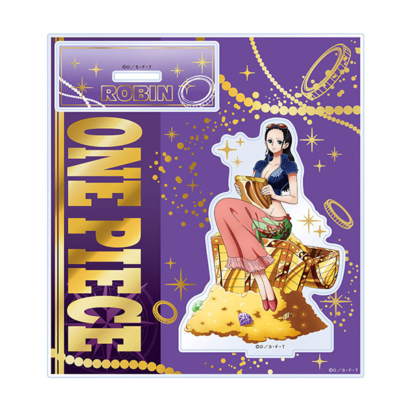 One Piece Favorites!! 14th anniversary Foil Acrylic Stands, official product visual 15