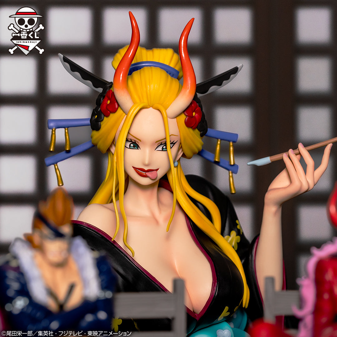 ONE PIECE FIGURE ICHIBAN KUJI BEAST PIRATES - TOBI ROPPO - F PRIZE - BLACK MARIA
