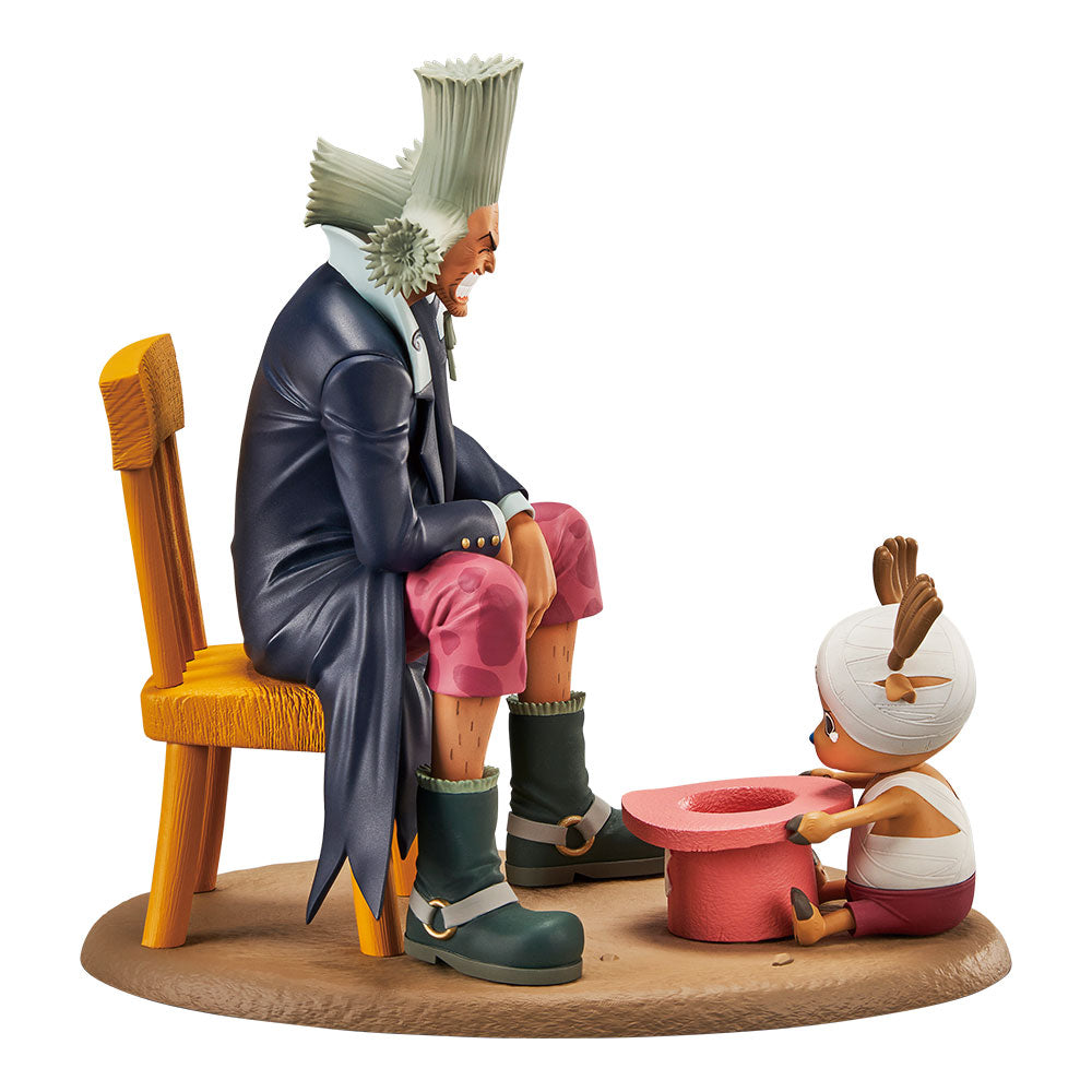 ONE PIECE FIGURE ICHIBAN KUJI EMOTIONAL STORIES 2 PRIZE B REVIBLE MOMENT - CHOPPER & DR HILULUK