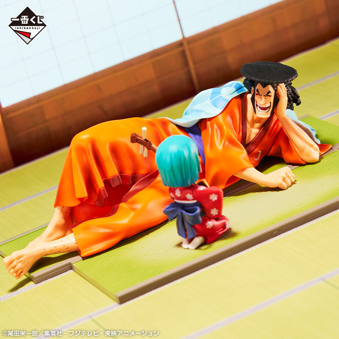 ONE PIECE FIGURE ICHIBAN KUJI EMOTIONAL STORIES 2 PRIZE C REVIBLE MOMENT - HIYORI & ODEN