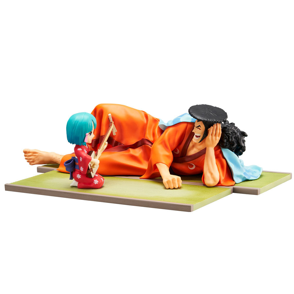 ONE PIECE FIGURE ICHIBAN KUJI EMOTIONAL STORIES 2 PRIZE C REVIBLE MOMENT - HIYORI & ODEN