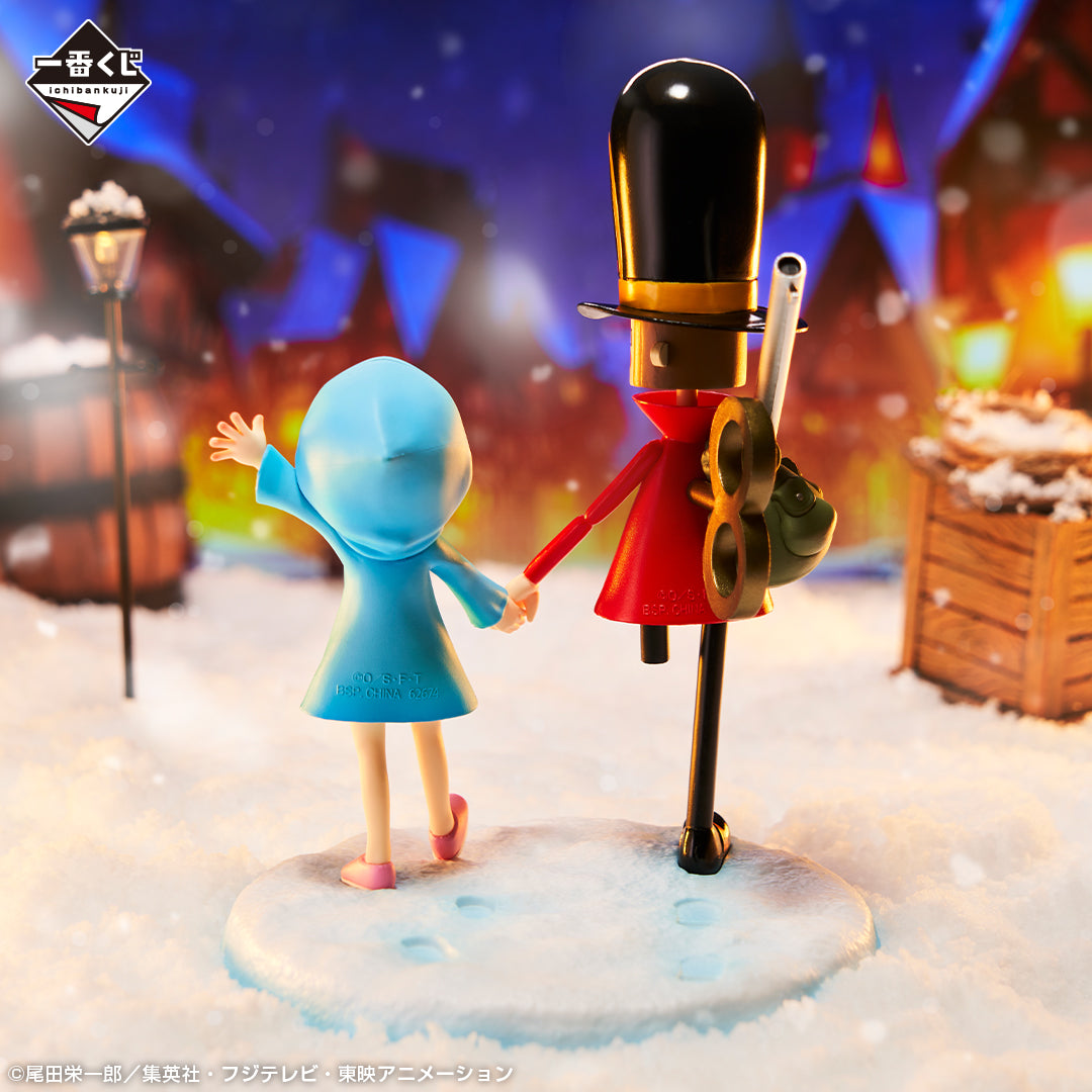 ONE PIECE FIGURE ICHIBAN KUJI EMOTIONAL STORIES 2 PRIZE D REVIBLE MOMENT - REBECCA & SOLDIER