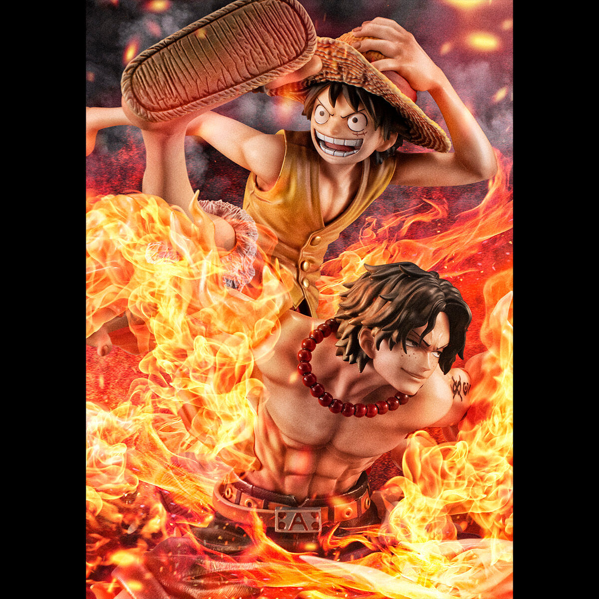 ONE PIECE FIGURE PORTRAIT.OF.PIRATES “NEO-MAXIMUM” Luffy & Ace -Brotherly Bonds- 20th LIMITED Ver.