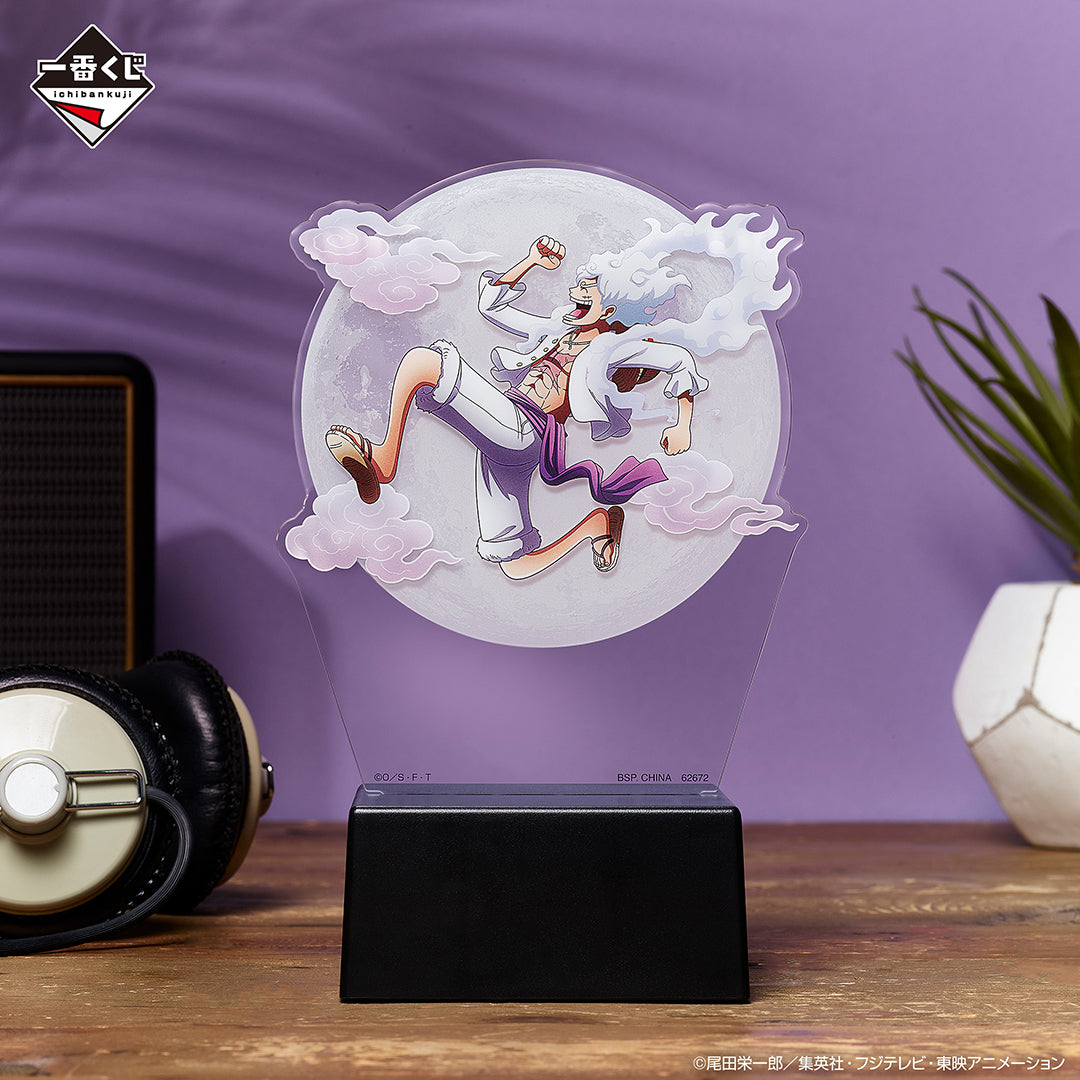 ONE PIECE - ICHIBAN KUJI BEYOND THE LEVEL - PRIZE D - ACRYLIC LIGHT - MONKEY D. LUFFY GEAR 5