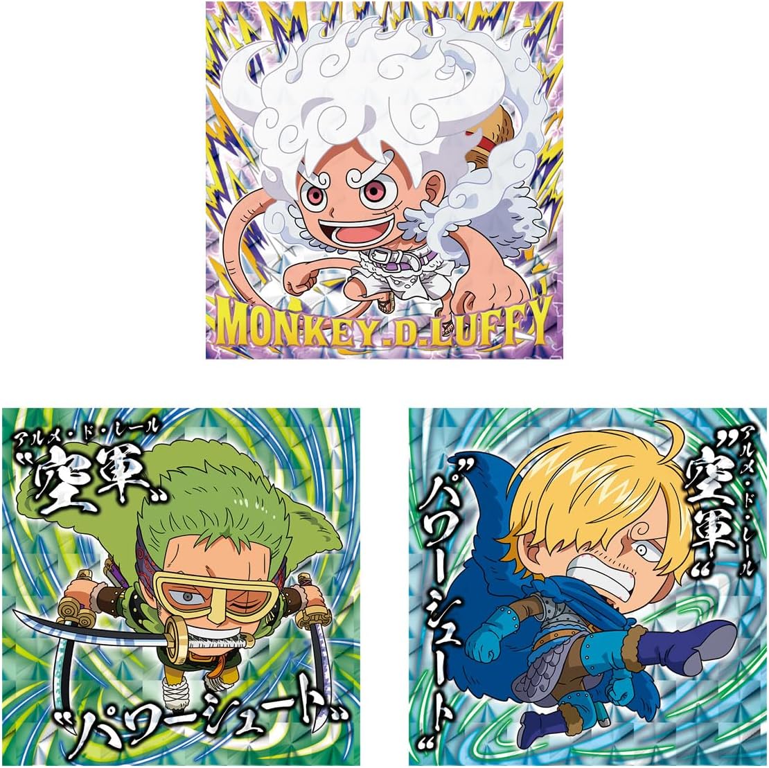 One Piece Niformation Great Pirate Sticker Wafers LOG.16 - Box (20 Packs) - Japanese packaging and sticker collection