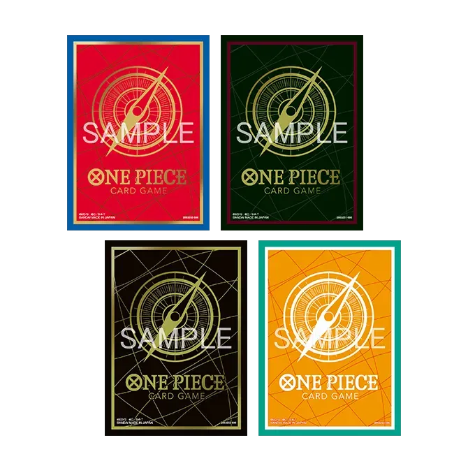 One Piece Limited Card Sleeves Premium Matte Vol.6 - all four designs