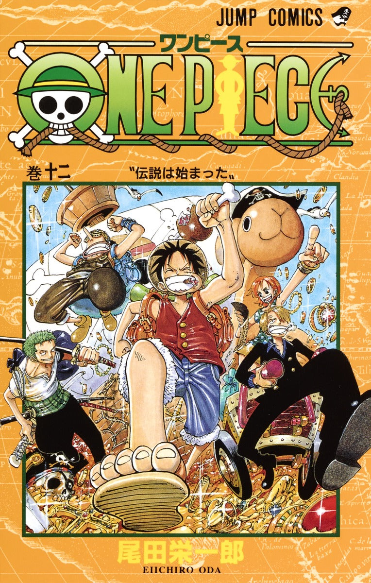 One Piece - Volume 12 - Japanese Manga cover