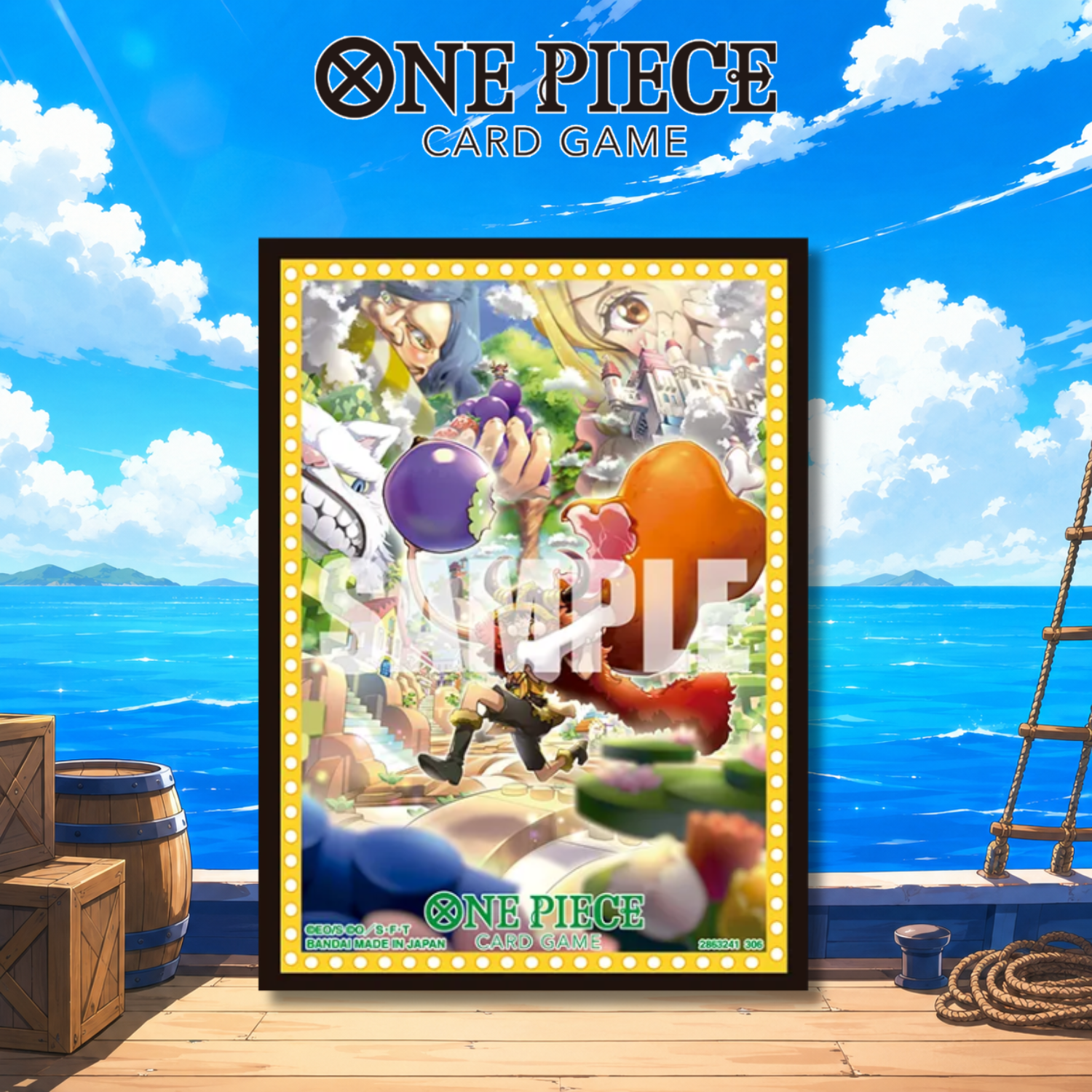 luffy card sleeves One Piece Game Official Card 16 Size:2XL Seller_PokeRand capturing their dynamic presence Toon Summoned Skull -