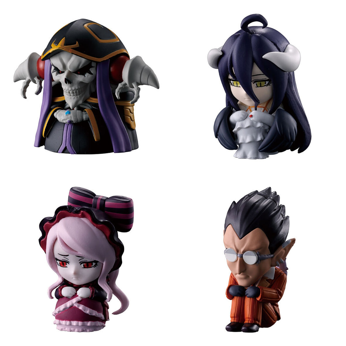 Overlord complete set of 4 types