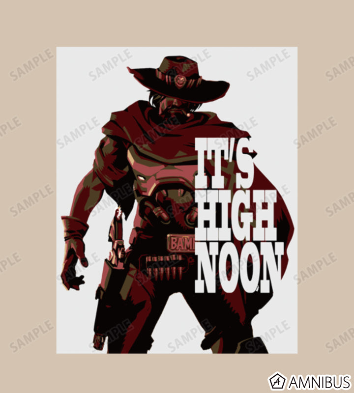 Overwatch 2 Cassidy BIG Silhouette T-Shirt - official product view 2