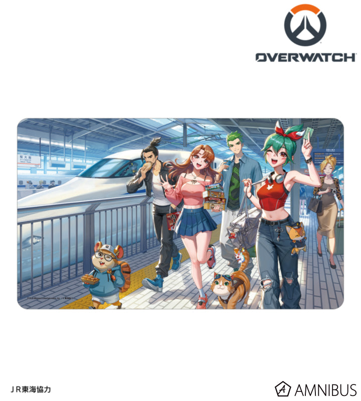 Overwatch 2 Group Travel Ver. Multi Desk Mat - official product view 1