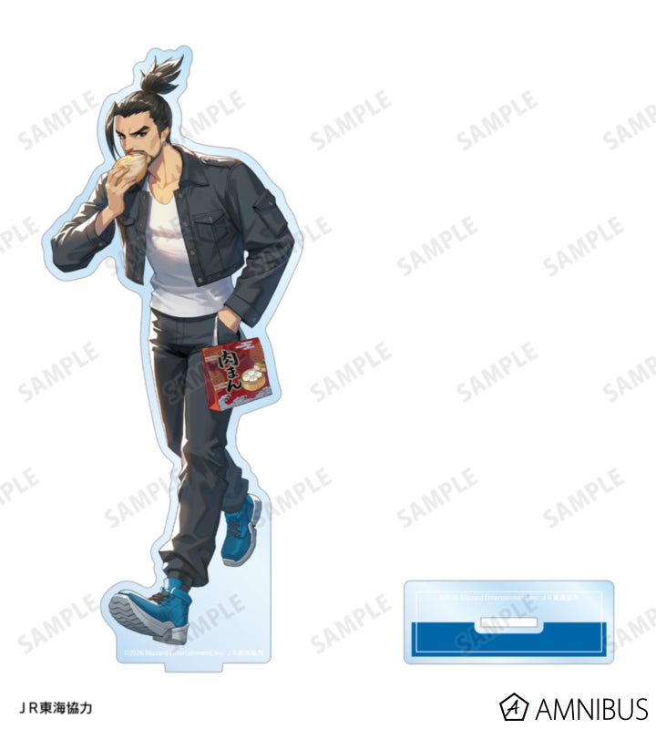 Overwatch 2 Hanzo Travel Ver. BIG Acrylic Stand - official product view 2