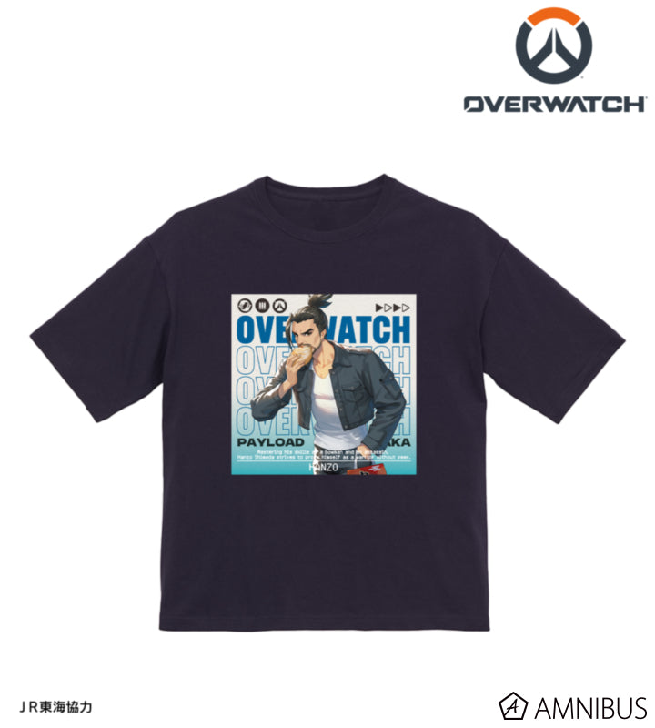 Overwatch 2 Hanzo Travel Ver. BIG Silhouette T-Shirt - official product view 1