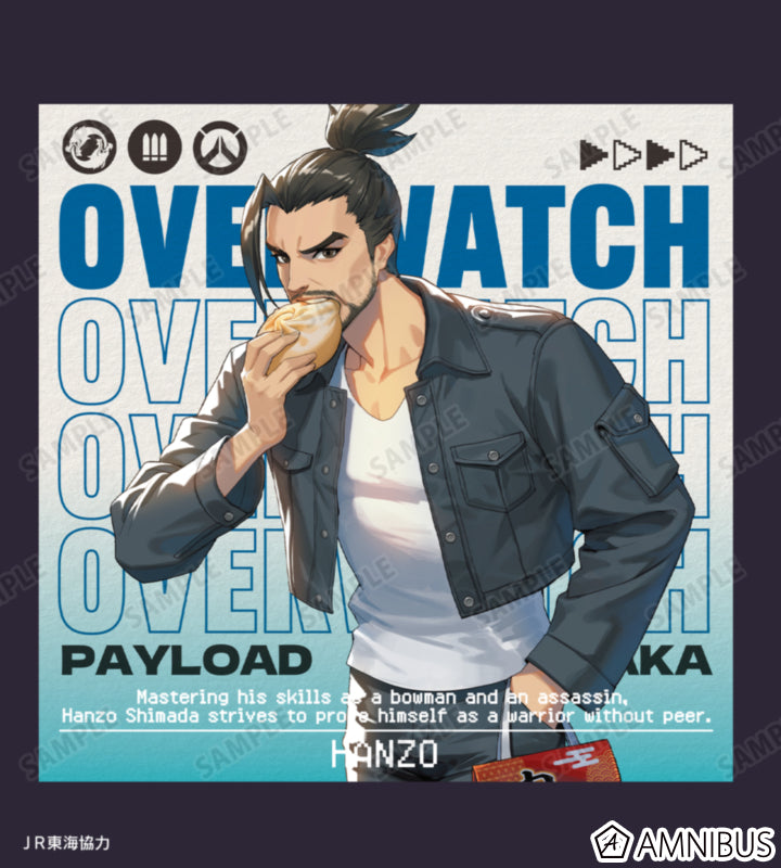Overwatch 2 Hanzo Travel Ver. BIG Silhouette T-Shirt - official product view 2
