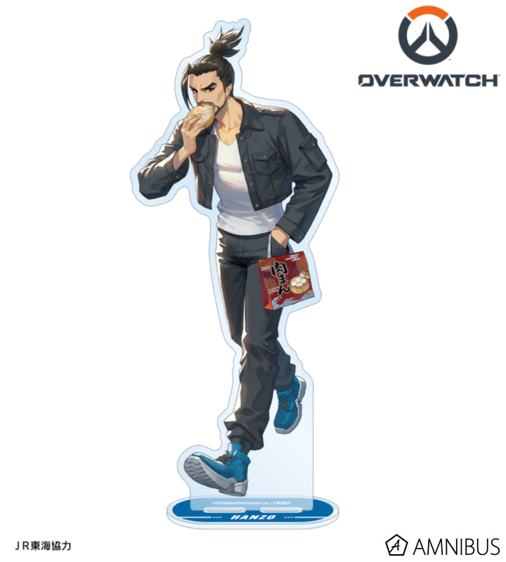 Overwatch 2 Hanzo Travel Ver. Extra-Large Acrylic Stand - official product view 1