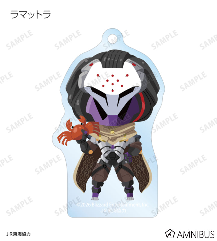 Overwatch 2 Osaka Ver. Chibi Trading Acrylic Keychains Complete Set Of 15 Types - official product view 14