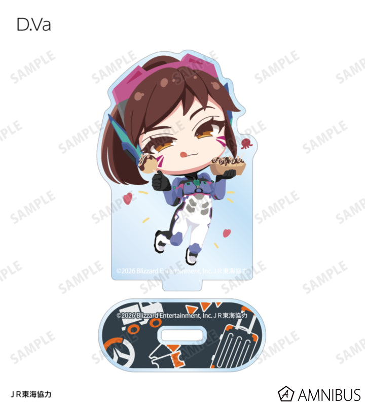 Overwatch 2 Osaka Ver. Chibi Trading Acrylic Stands Complete Set Of 15 Types - official product view 2