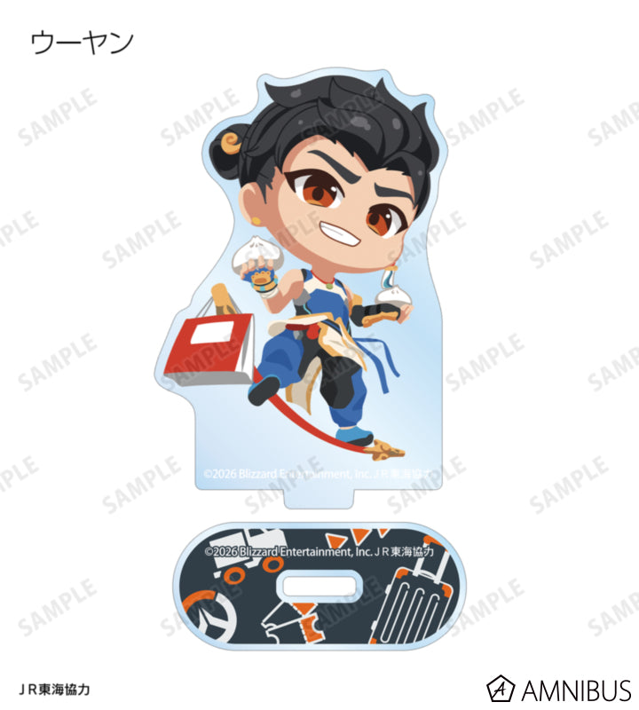 Overwatch 2 Osaka Ver. Chibi Trading Acrylic Stands Complete Set Of 15 Types - official product view 4