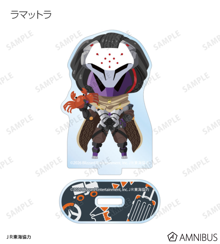 Overwatch 2 Osaka Ver. Chibi Trading Acrylic Stands Complete Set Of 15 Types - official product view 14