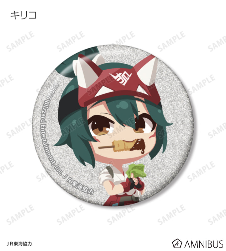 Overwatch 2 Osaka Ver. Chibi Trading Glitter Can Badges Complete Set Of 15 Types - official product view 5