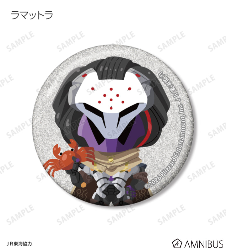 Overwatch 2 Osaka Ver. Chibi Trading Glitter Can Badges Complete Set Of 15 Types - official product view 14