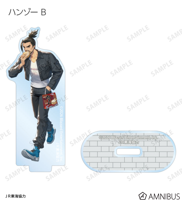 Overwatch 2 Travel Ver. Trading Acrylic Stands Complete Set Of 15 Types - official product view 14