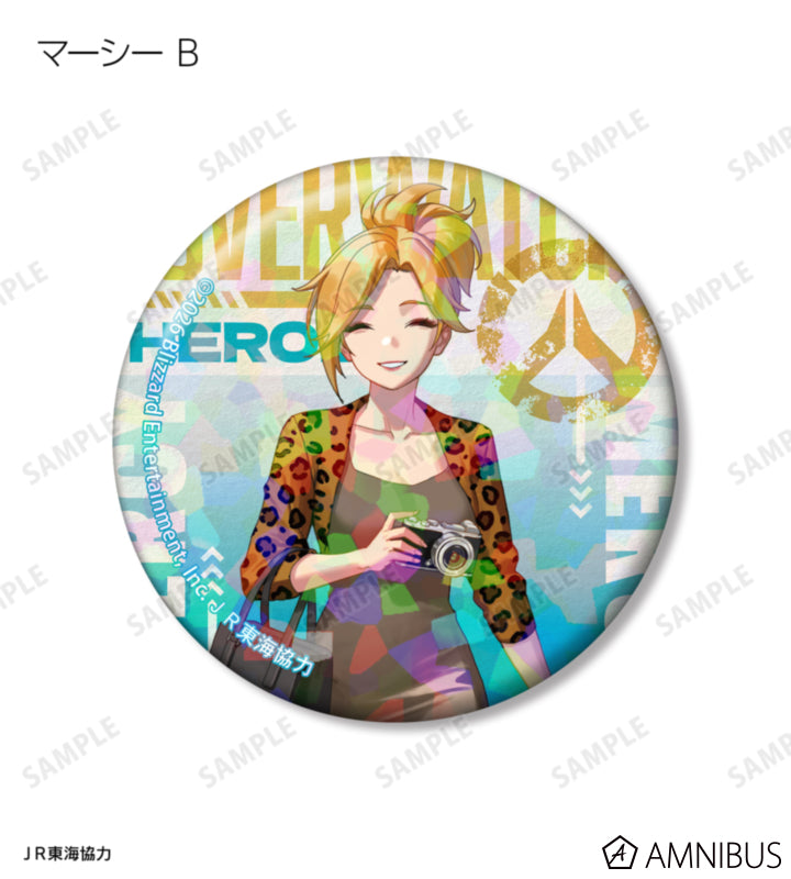 Overwatch 2 Travel Ver. Trading Holographic Can Badges Complete Set Of 15 Types - official product view 15