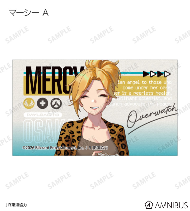 Overwatch 2 Travel Ver. Trading Illustrated Cards Complete Set Of 14 Types - official product view 7