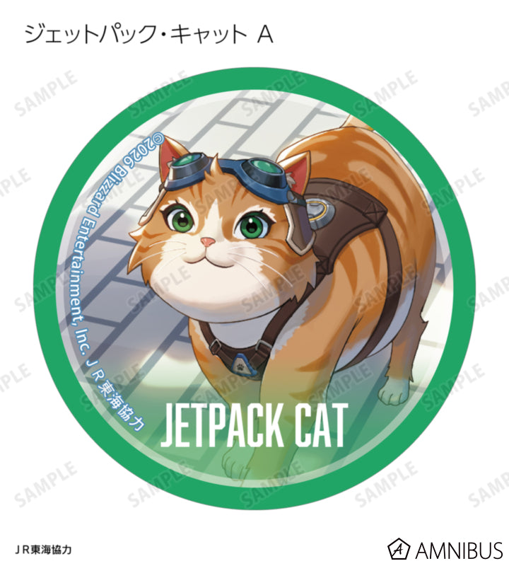 Overwatch 2 Travel Ver. Trading Mini Die-Cut Stickers Complete Set Of 15 Types - official product view 2