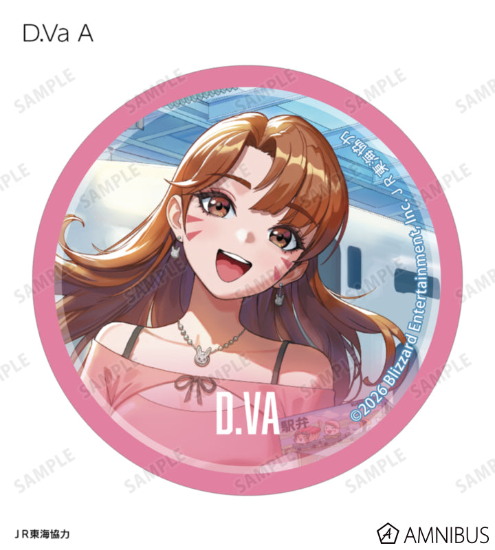 Overwatch 2 Travel Ver. Trading Mini Die-Cut Stickers Complete Set Of 15 Types - official product view 3