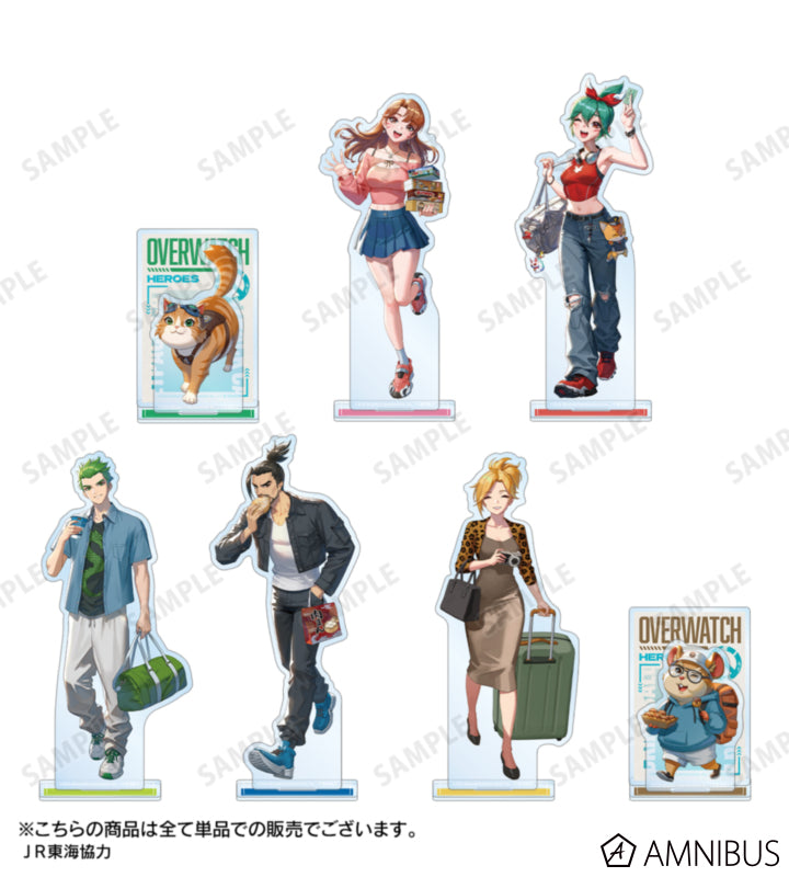 Overwatch 2 Wrecking Ball Travel Ver. BIG Acrylic Stand - official product view 3