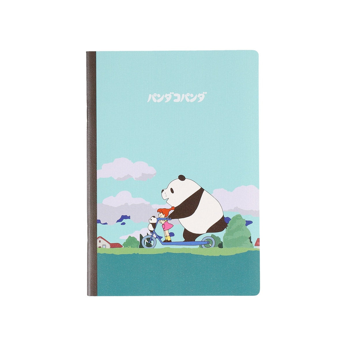 Panda! Go Panda! - A5 Ruled Notebooks (4 Types) - On the Way Home - official view 3
