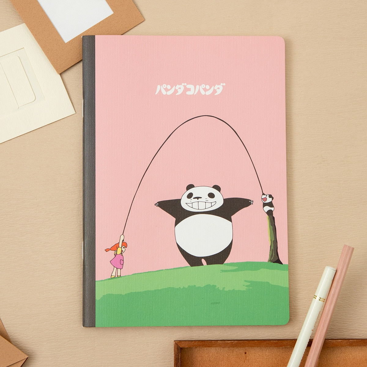 Panda! Go Panda! - A5 Ruled Notebooks (4 Types) - Jump Rope - official view 14