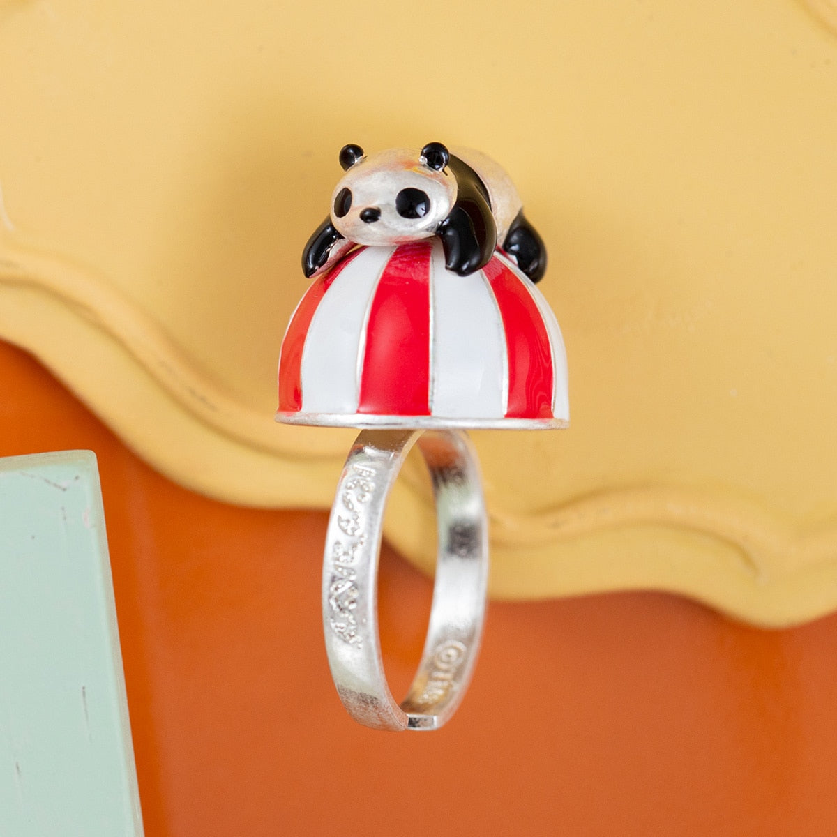 Panda! Go Panda! Ball-Balancing Panny Adjustable Ring - official view 2