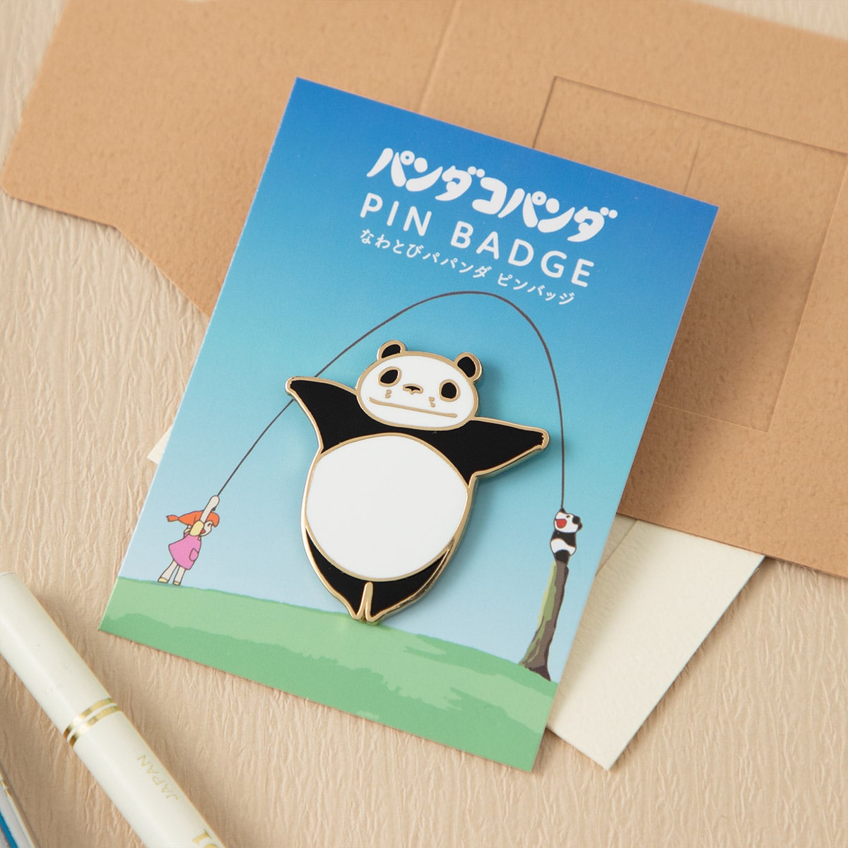 Panda! Go Panda! - Character Pins (3 Types) - Jump Rope Papanda - official view 11