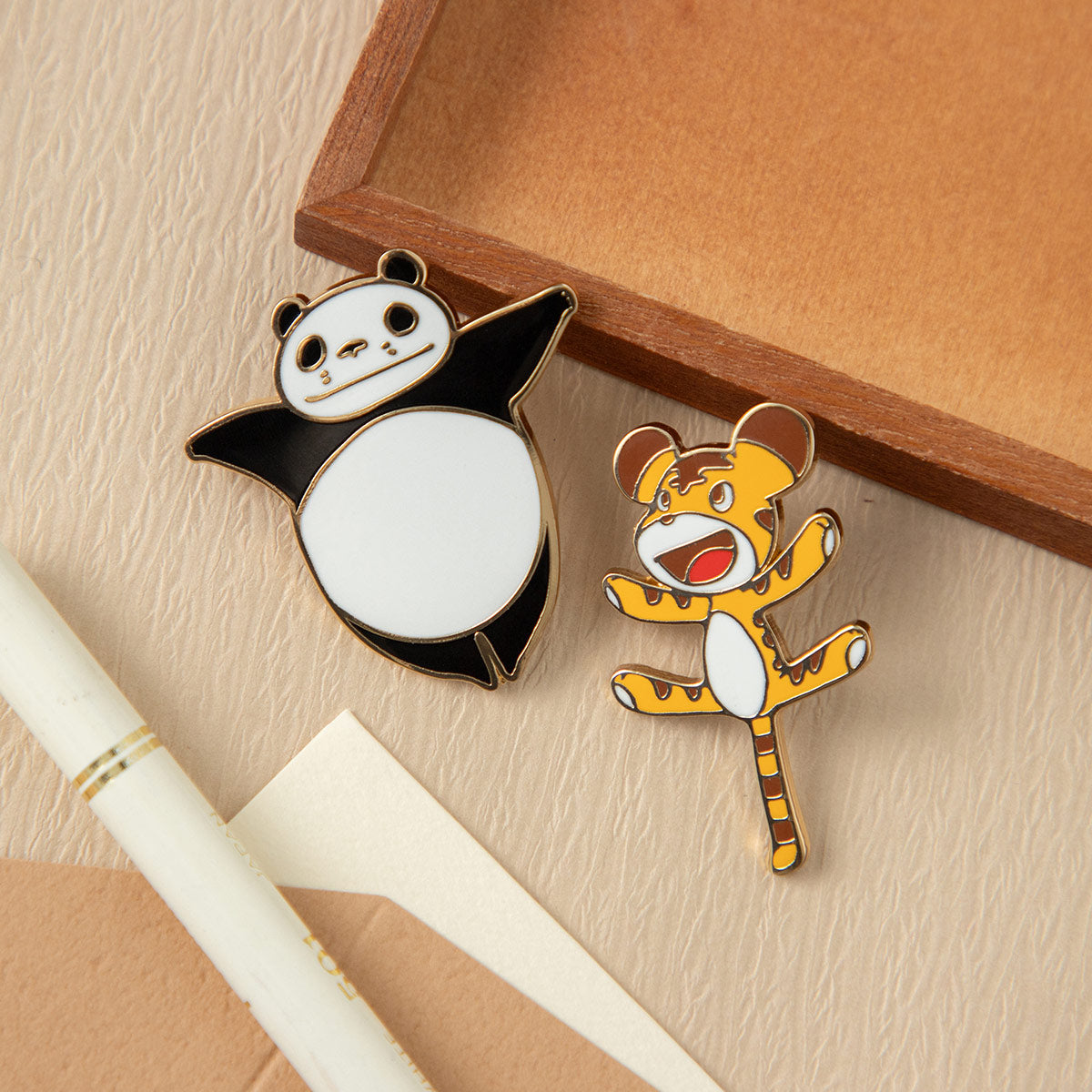 Panda! Go Panda! - Character Pins (3 Types) - Jump Rope Papanda - official view 13