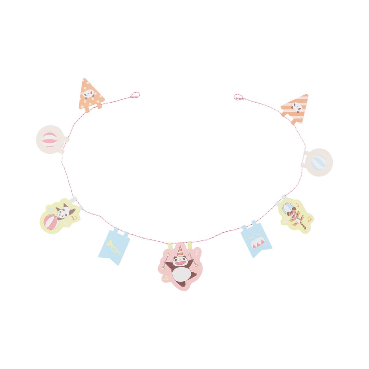 Panda! Go Panda! Circus Paper Garland - official view 5