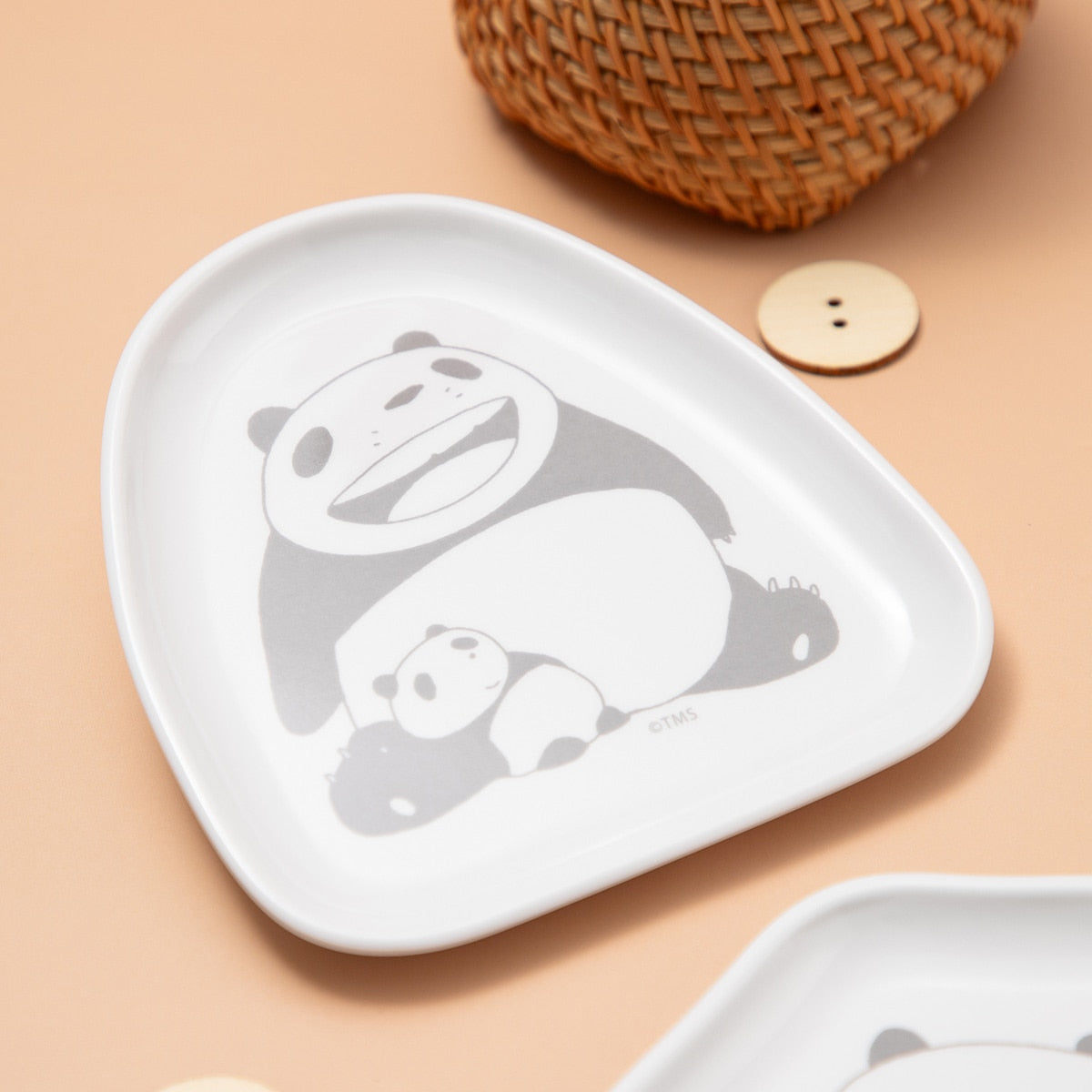 Panda! Go Panda! Die-Cut Trays (2 Types) - Smile - official view 2