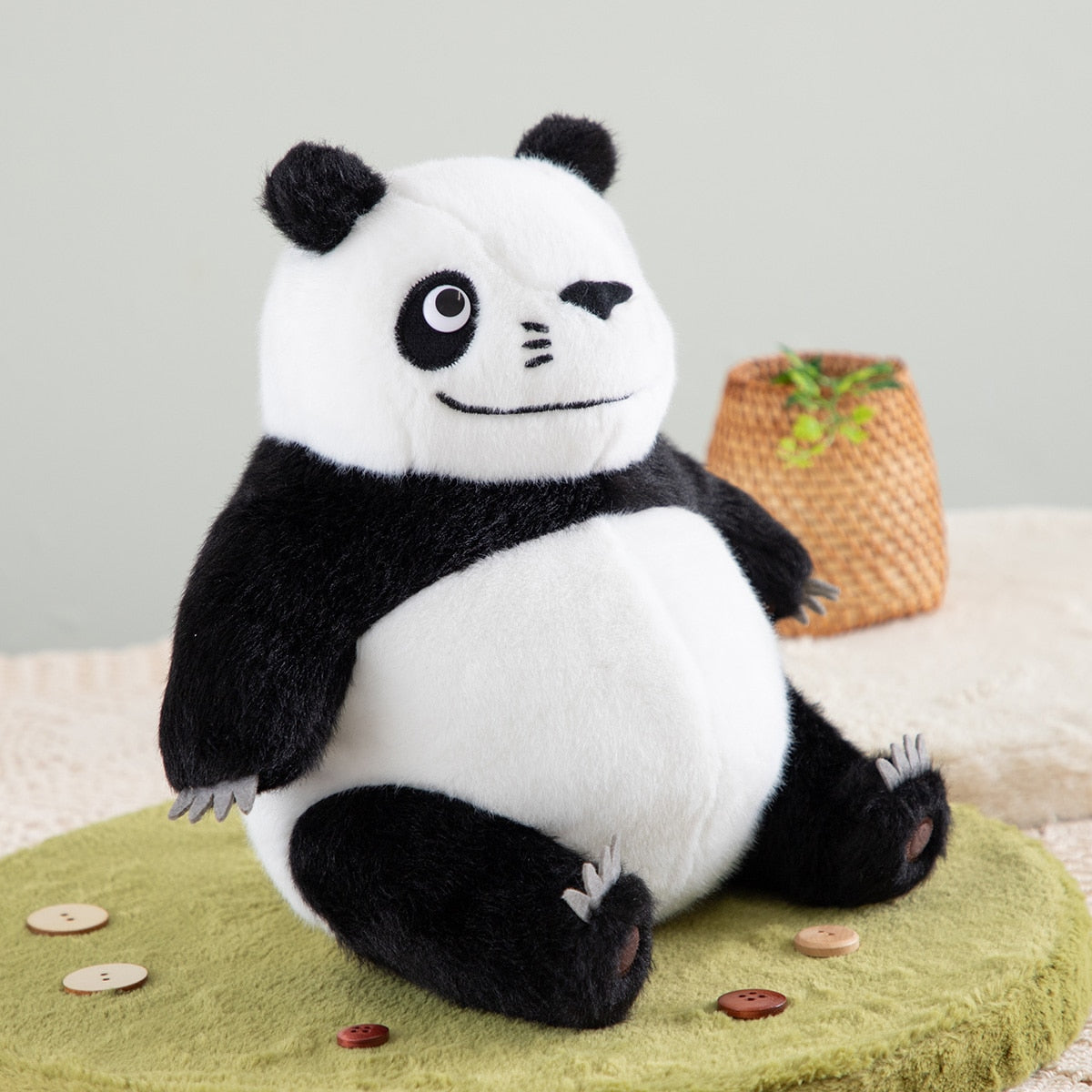 Panda! Go Panda! - Fluffy Papanda and Panny Plush (2 Types) - Papanda - official view 2