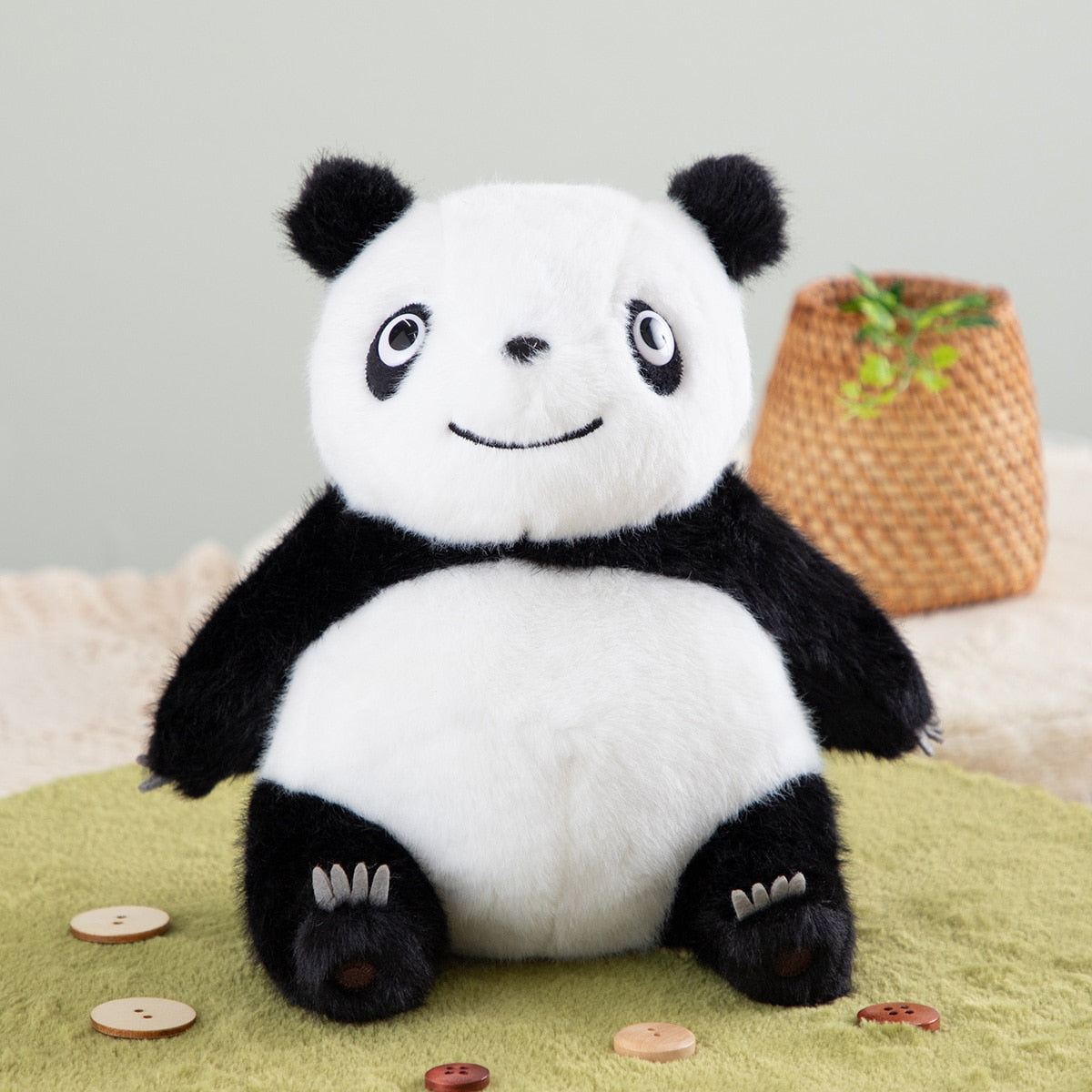 Panda! Go Panda! - Fluffy Papanda and Panny Plush (2 Types) - Panny - official view 10