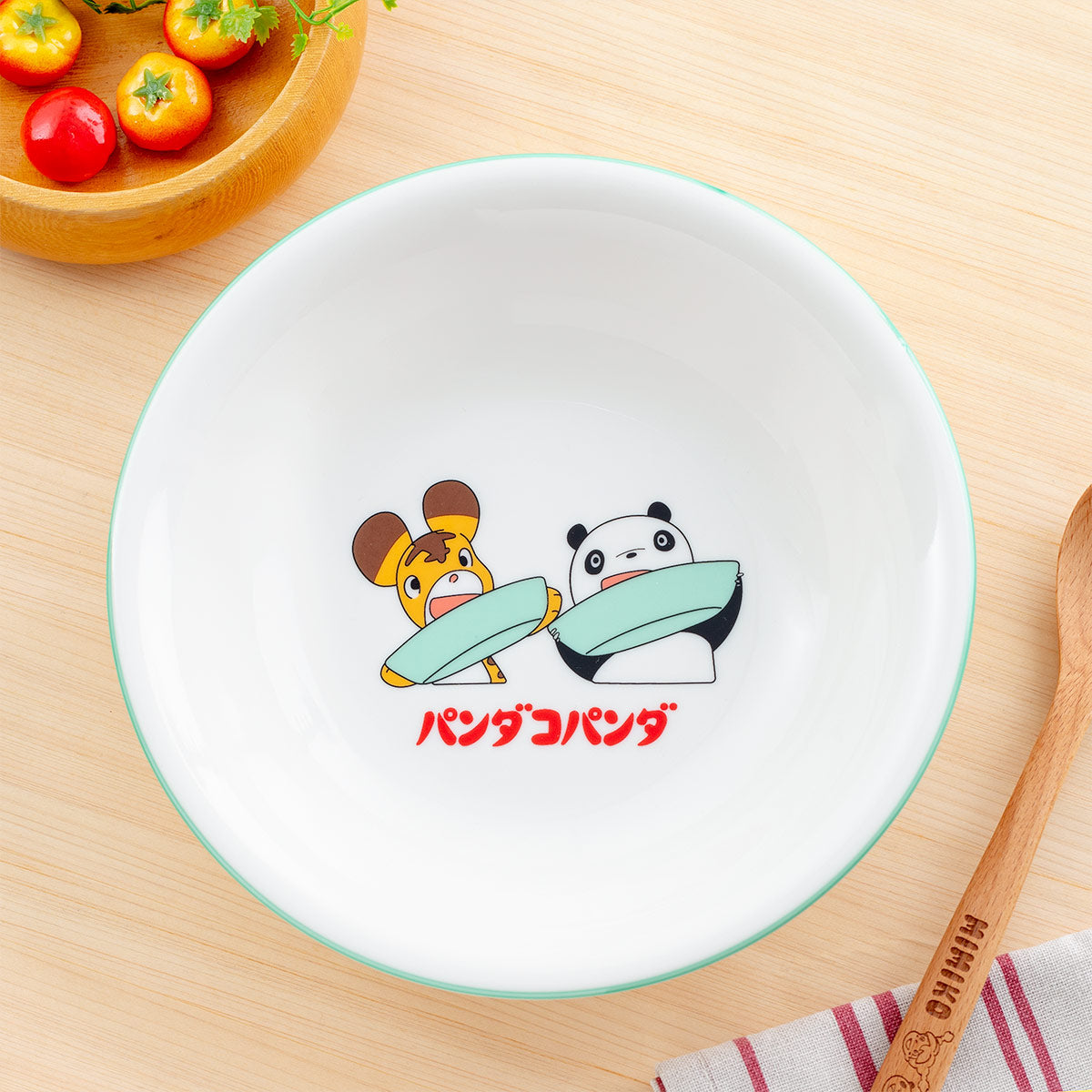 Panda! Go Panda! Friends Curry Plate - official view 1