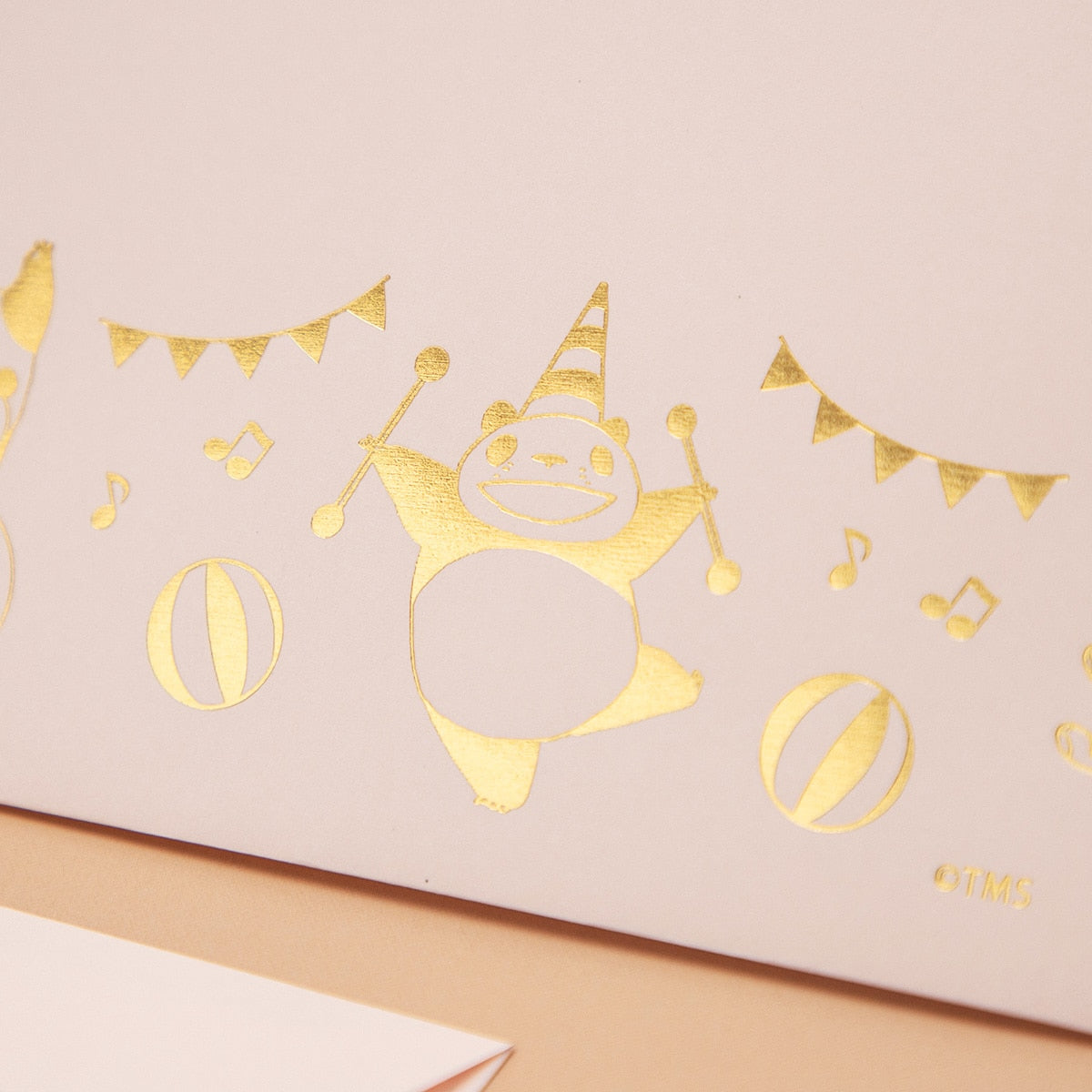 Panda! Go Panda! Gold-Foil Letter Sets (2 Types) - Circus - official view 4